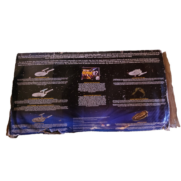 Star Trek Scene It Ultimate Fan Pack The DVD Game Mattel 2010 Damaged Open Box - Picture 11 of 16